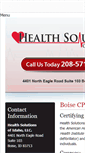 Mobile Screenshot of healthsolutionsofidaho.com